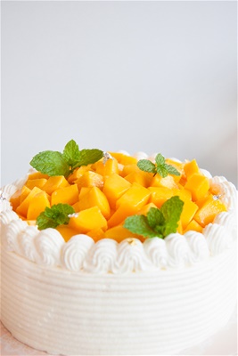 芒果蛋糕//季節限定<br> Mango Cake