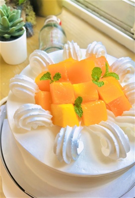 芒果蛋糕//季節限定<br> Mango Cake