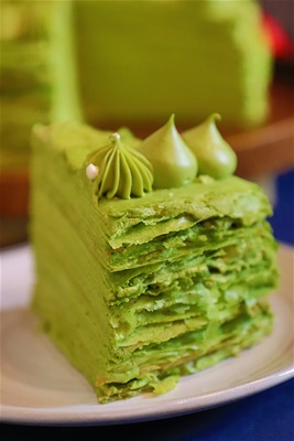 《抹茶千層》<br>[Matcha  Mille Crepes] 