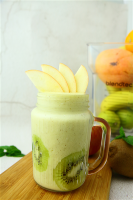 戀戀香蘋果果昔<br>[ Apple Kiwi Smoothie ]