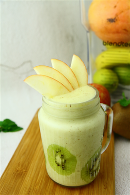 戀戀香蘋果果昔<br>[ Apple Kiwi Smoothie ]